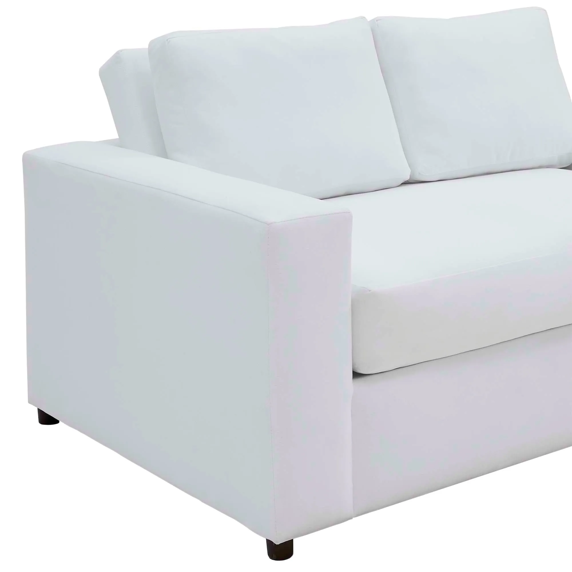 Avendale Velvet Loveseat – Made in the USA With Bench Seat Cushion by Modway