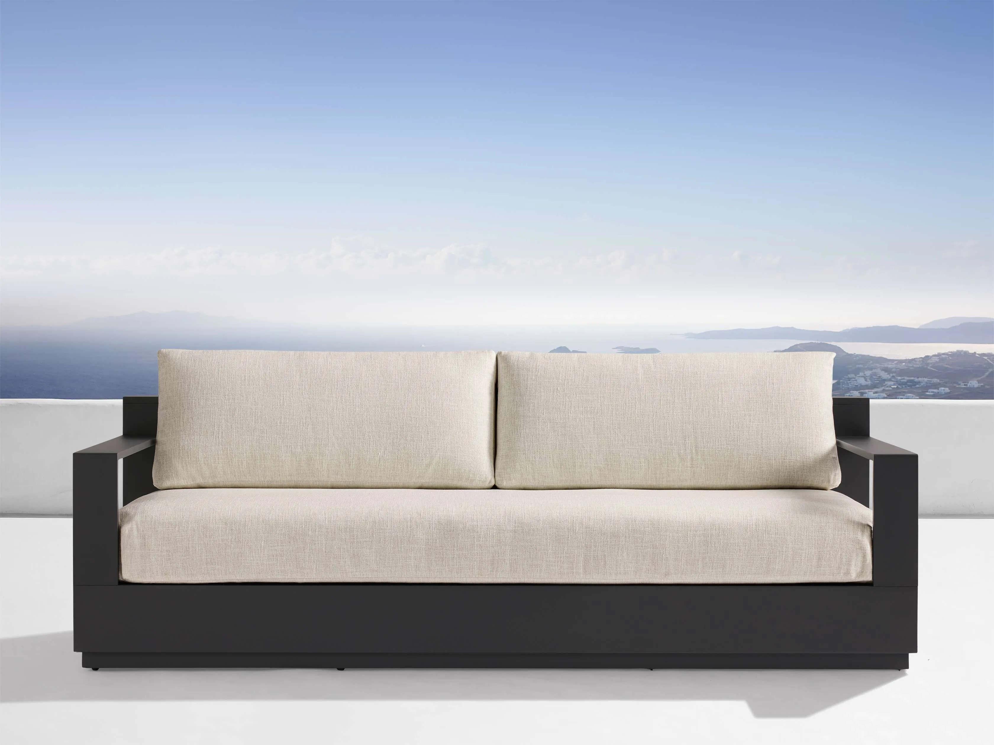 Bal Harbour Outdoor Aluminum Sofa