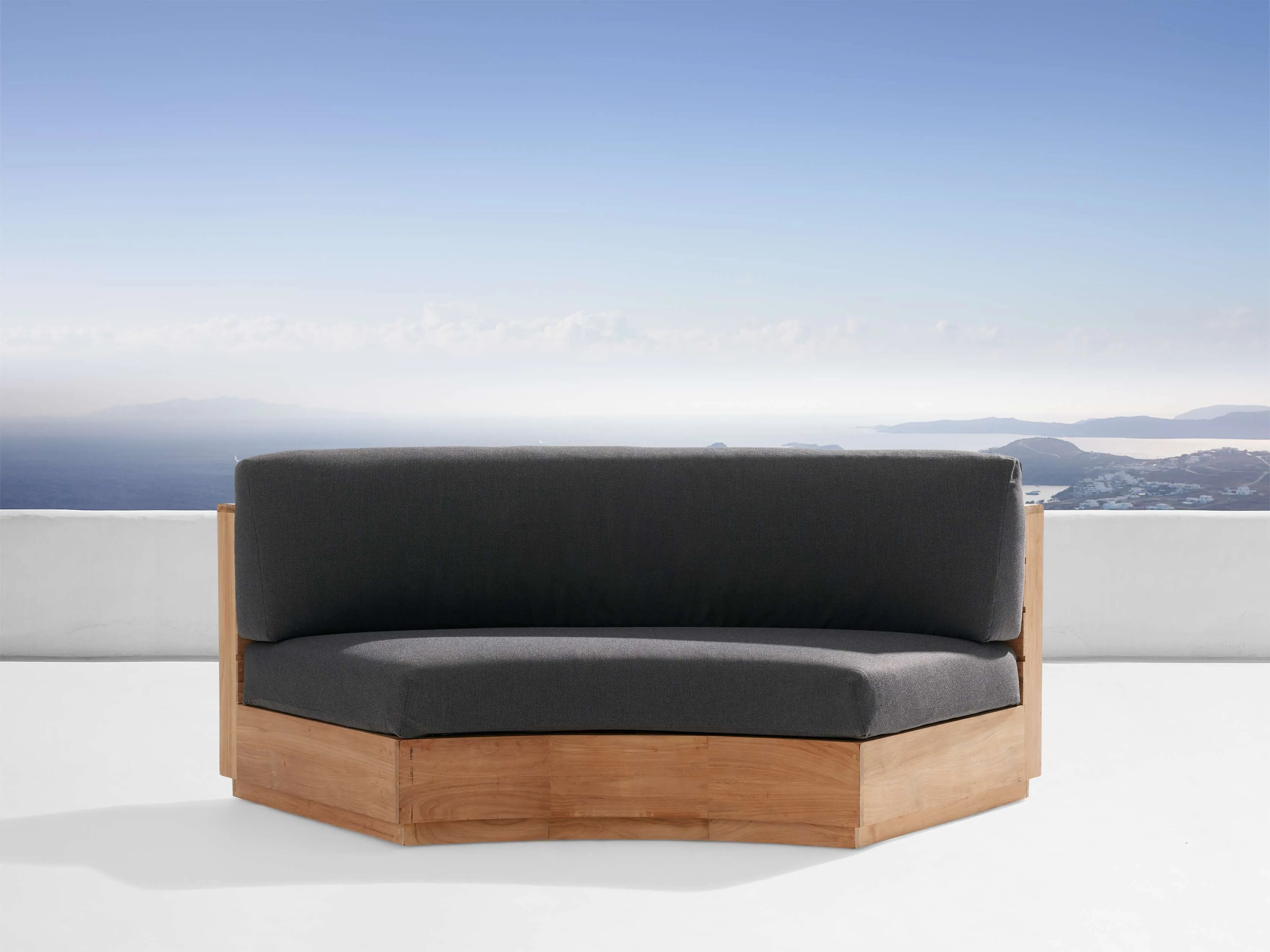 Bal Harbour Outdoor Curved Sofa