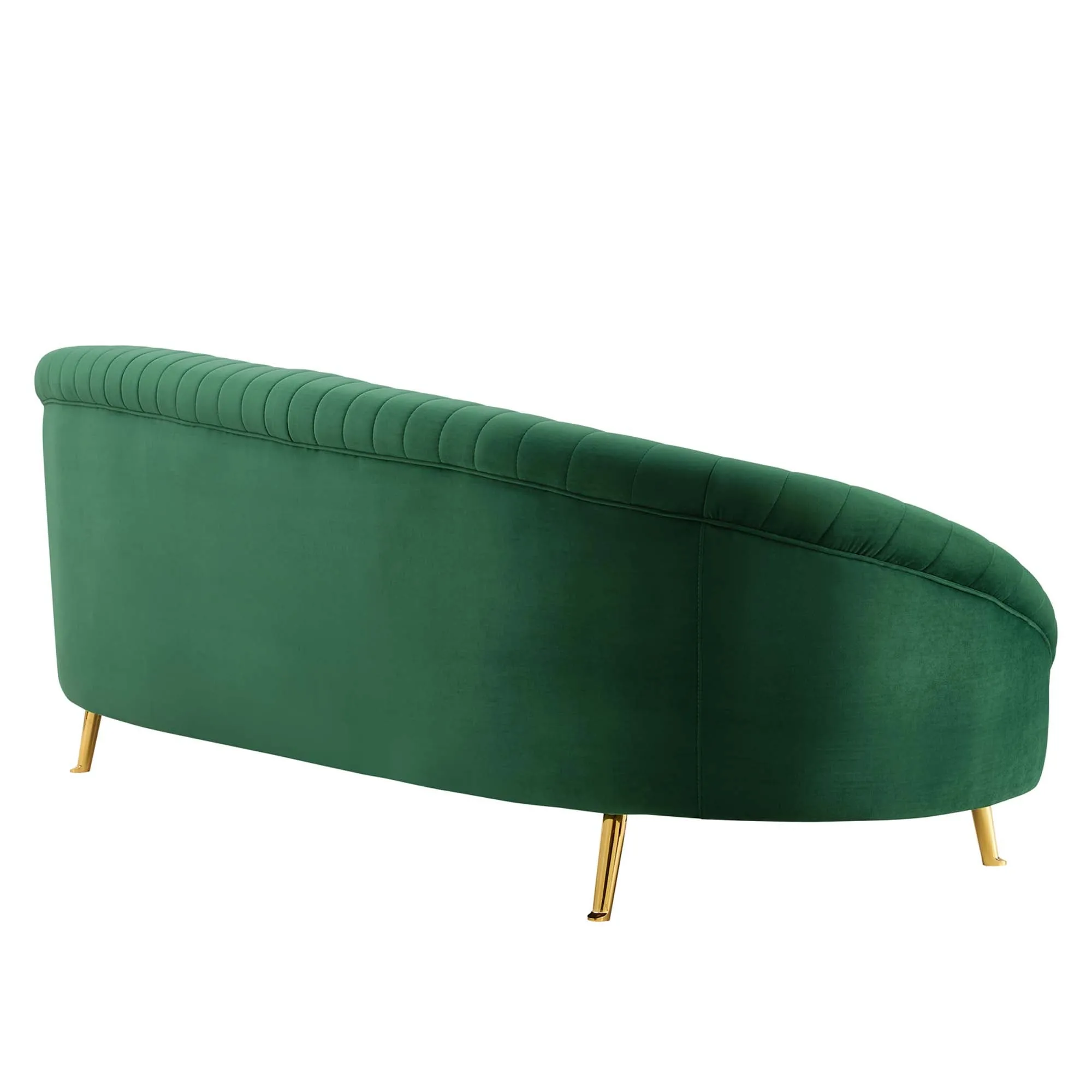 Camber Channel Tufted Performance Velvet Sofa by Modway
