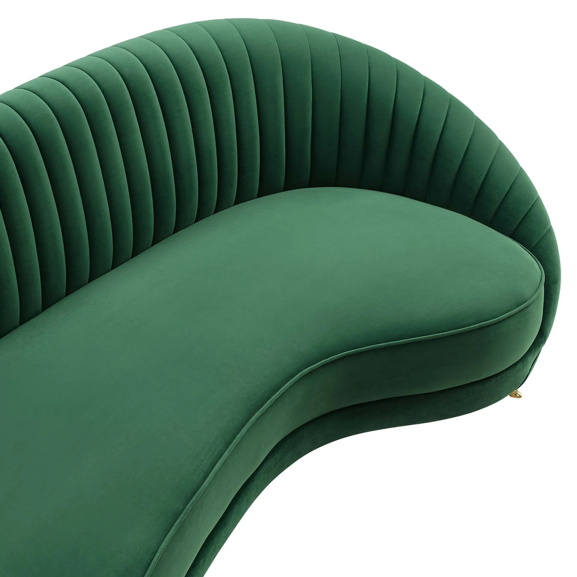 Camber Channel Tufted Performance Velvet Sofa by Modway