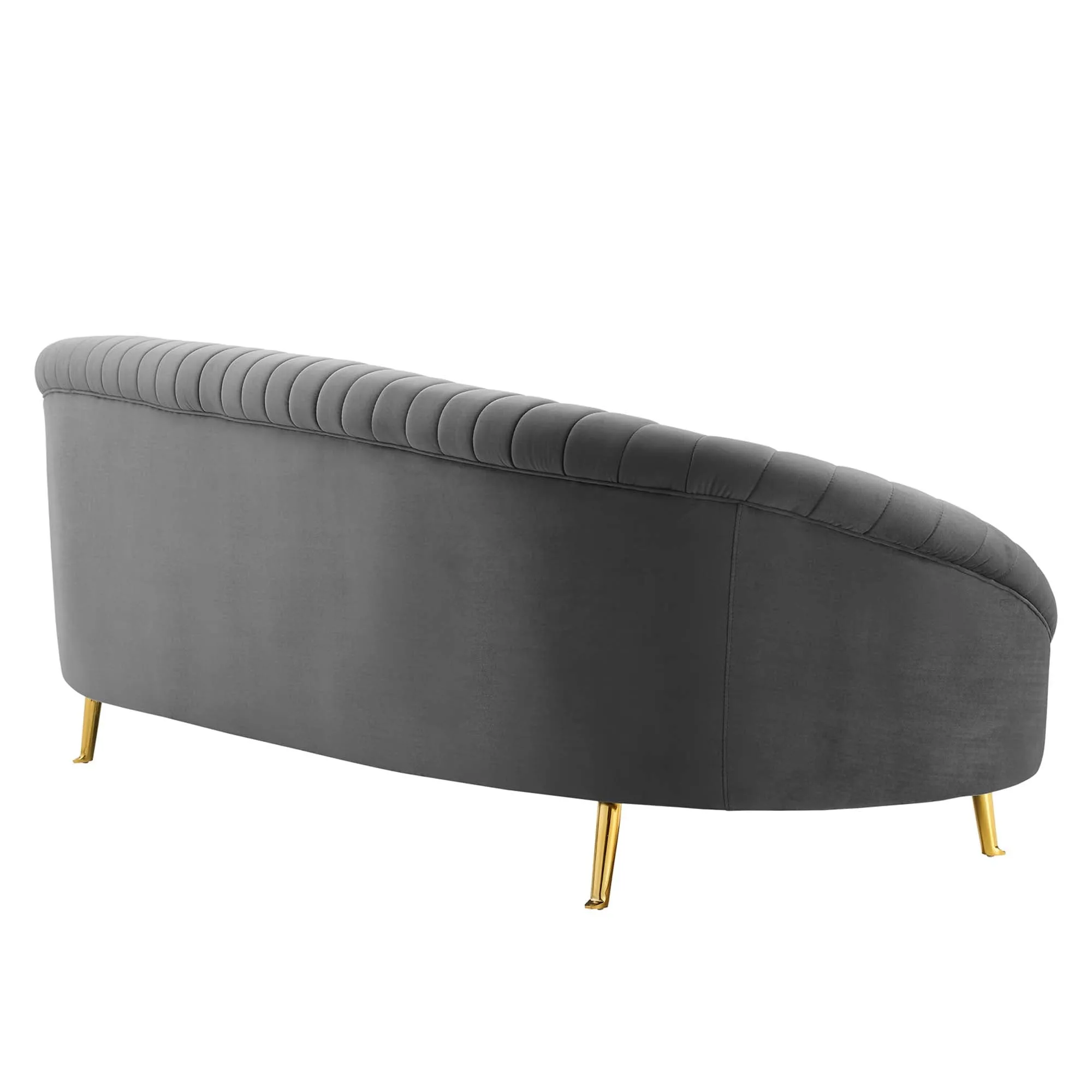 Camber Channel Tufted Performance Velvet Sofa by Modway