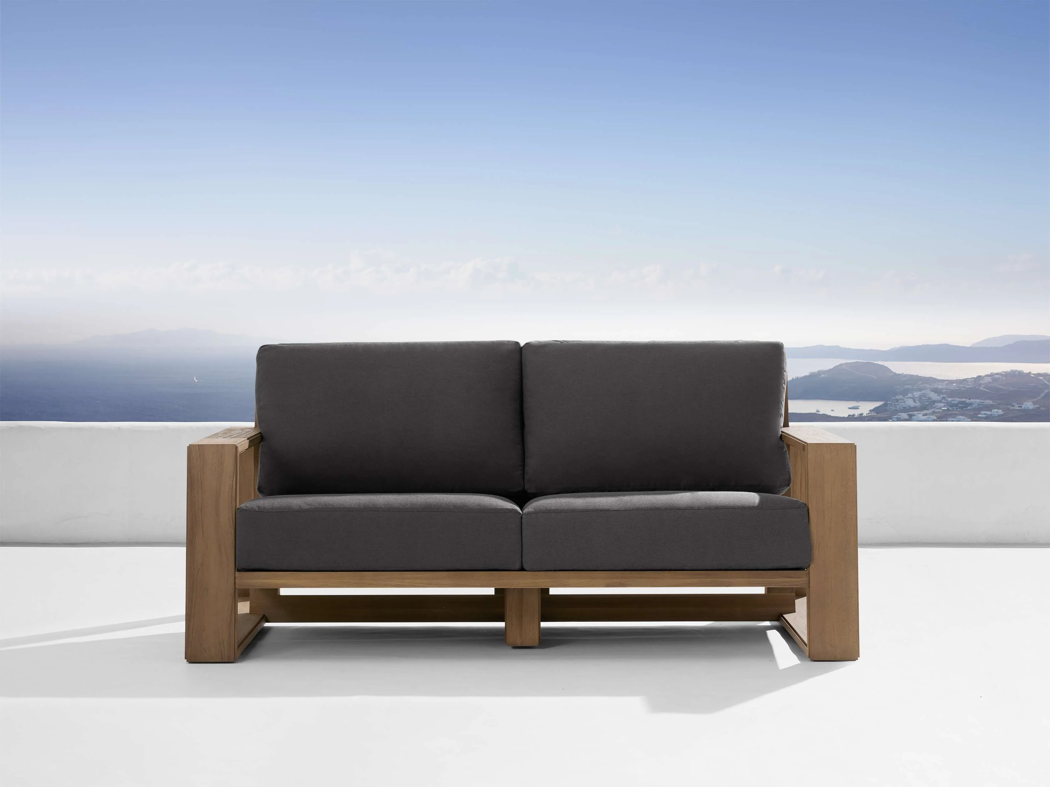Canyon Outdoor Teak Sofa