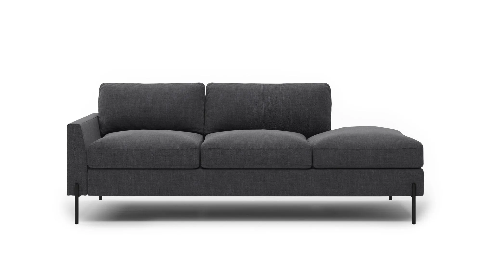 Catwalk Sofa with Bumper (85",Bumper On Left)