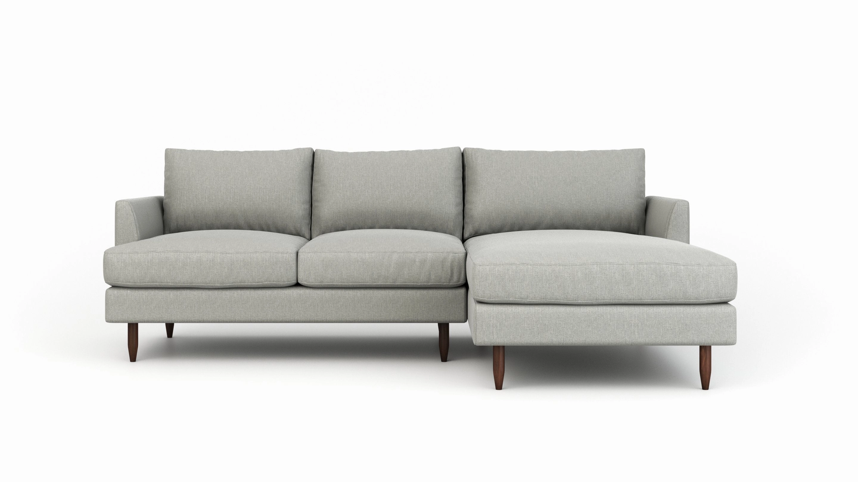 Crowd Pleaser Sofa With Chaise (105",Chaise 37" x 63",Chaise On Right)
