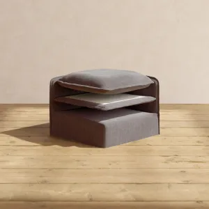 Elevate Comfort Layer for 7-Seater Open-Ends U-Sectional   Ottoman in Caviar