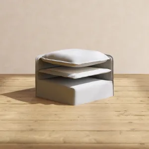 Elevate Comfort Layer for Modular Unit in Pumice