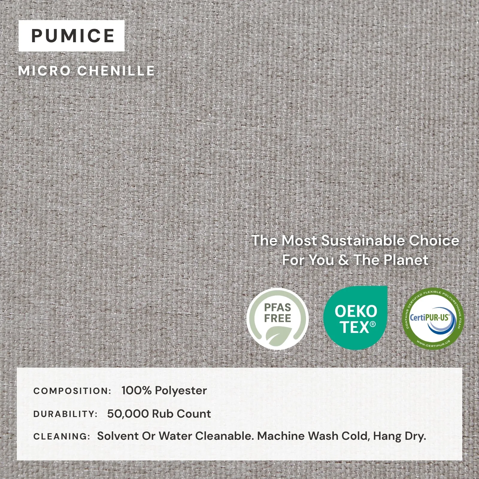 Elevate Comfort Layer for Modular Unit in Pumice