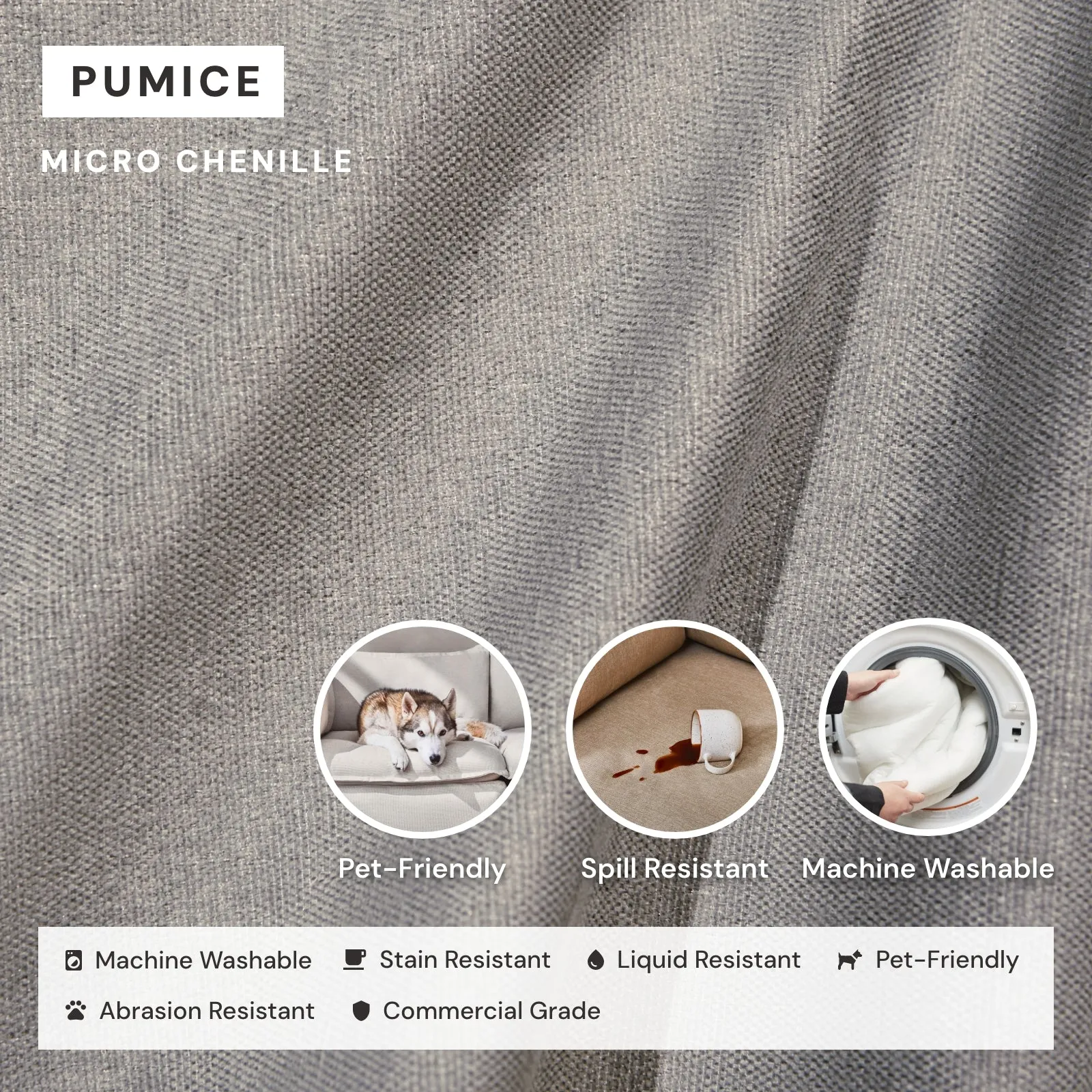 Elevate Comfort Layer for Modular Unit in Pumice