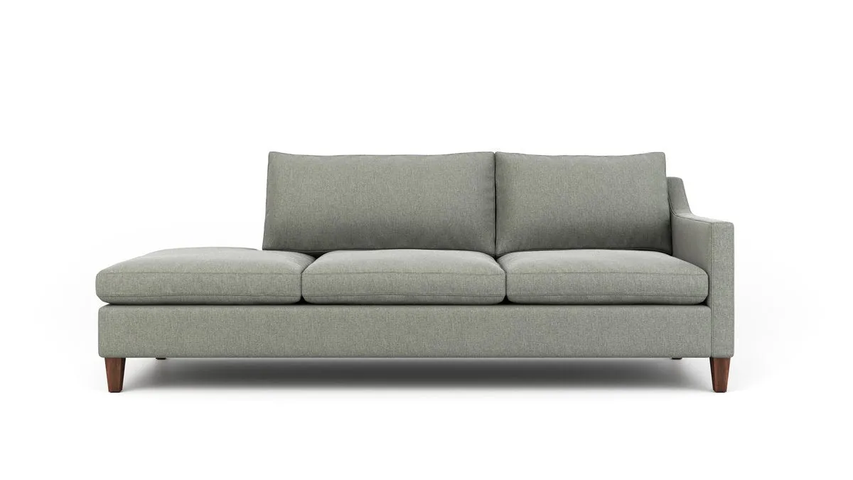 Johnny Homemaker Sofa With Bumper (70",Bumper On Left)