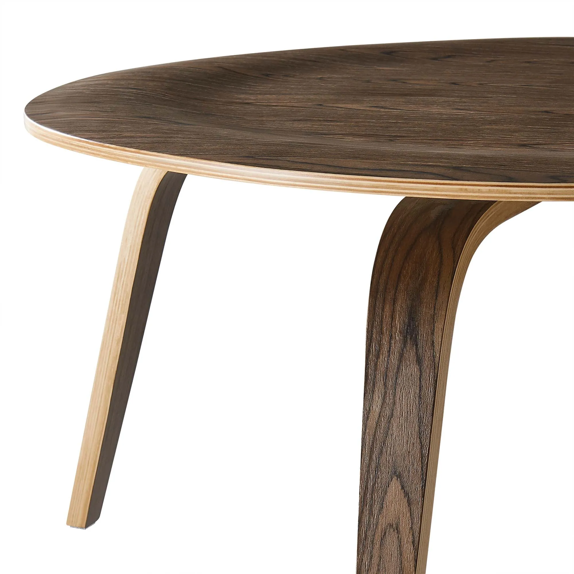 Plywood Coffee Table by Modway