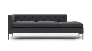 Sit Tight Sofa With Bumper (65",Bumper On Left)