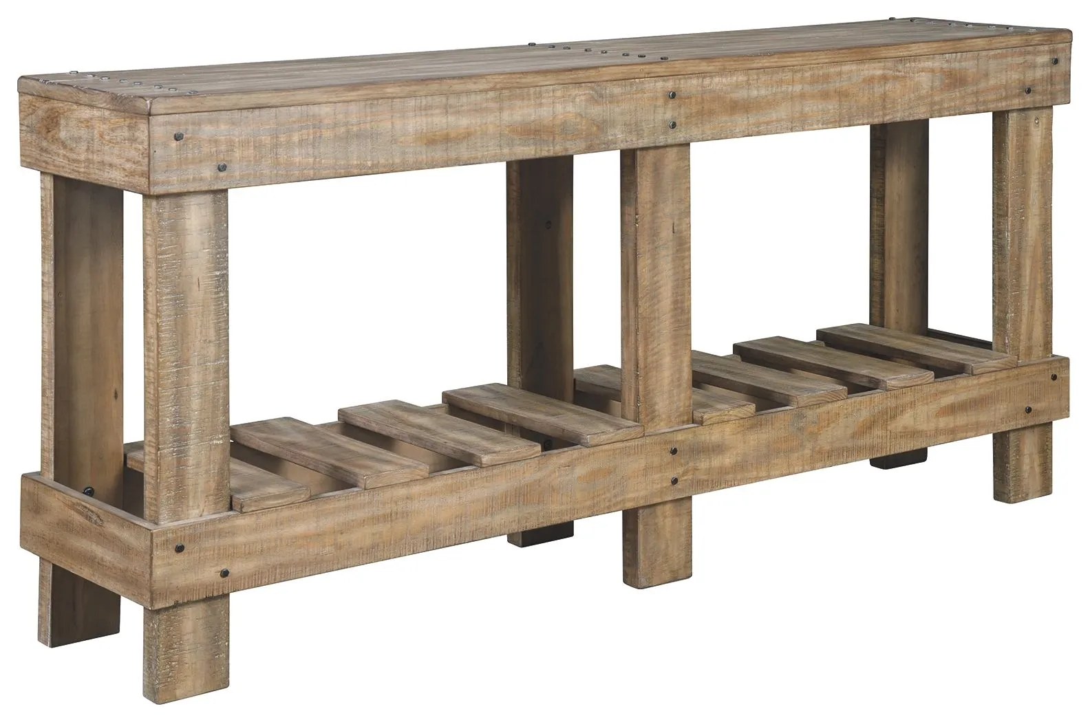 Susandeer Brown Console Sofa Table