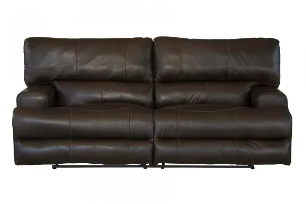 Wembley Chocolate Power Reclining Sofa