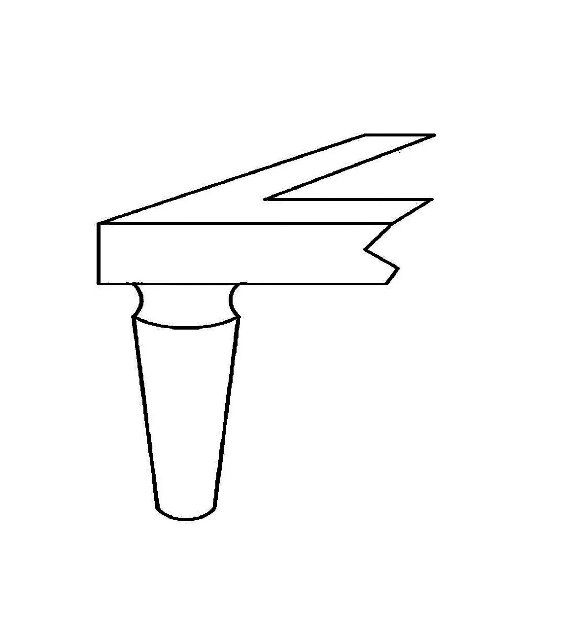 Wood legs with apron